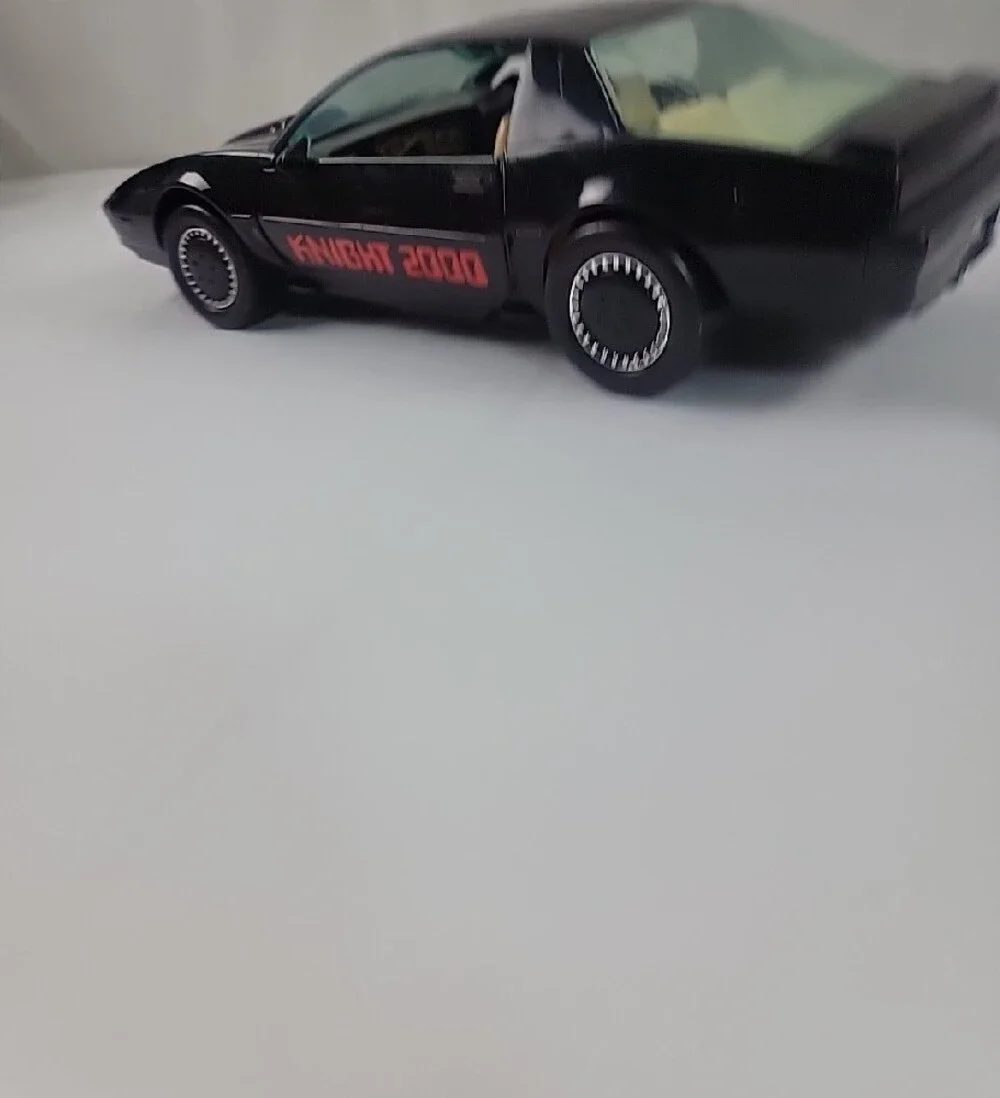 Kenner vintage 1983 Knight Rider 2000 Black Die-Cast Kids Toy Car